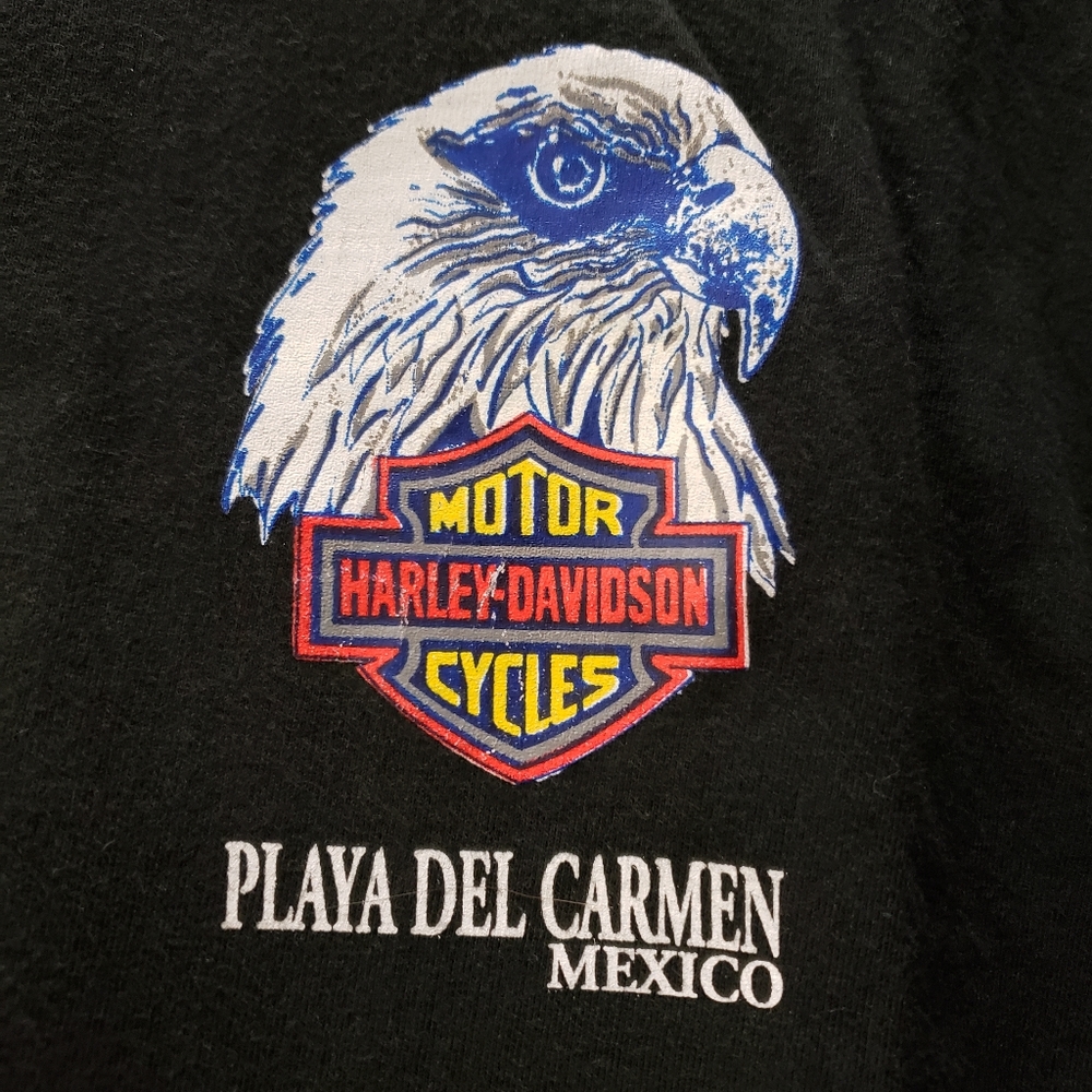 Harley Davidson mens XL Bald Eagle t shirt
